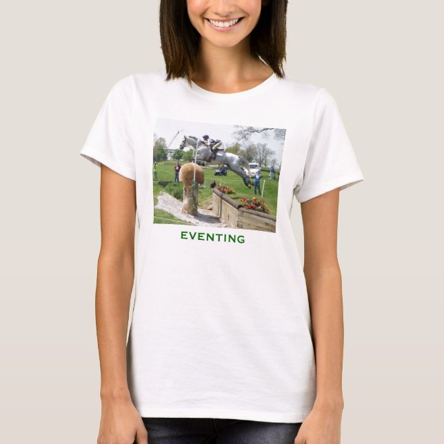 EVENTING har du vad den tar? Tee Shirt (Framsida)