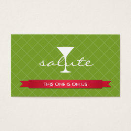 Eventionsvoucher för salute alkoholdryck biljett p