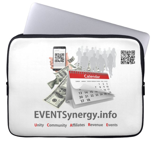 EVENTSynergy - Laptop sleeve 13 tum (Framsidan)