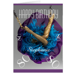 Eventuellt födelsedagskort Namn och Grund upp till Hälsningskort