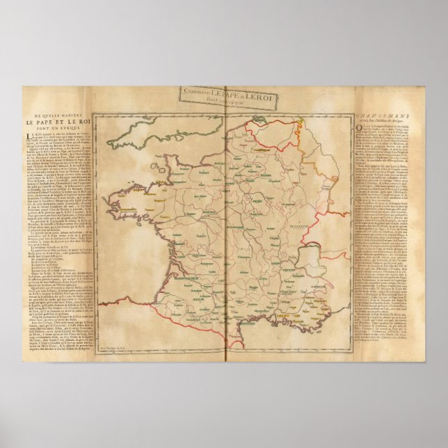 Eveque, Frankrike Poster (Framsidan)