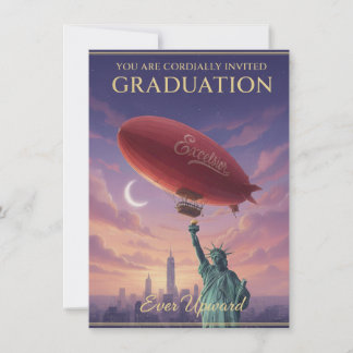 Ever Upward - Graduation Invitations Inbjudningar