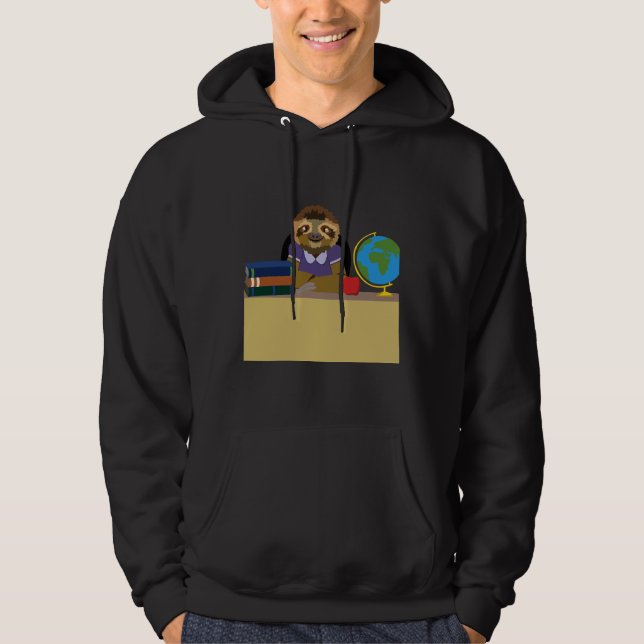 Everaily Sloths Annemarie Hoodie (Framsida)