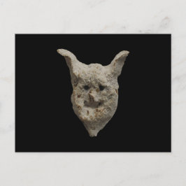 Everbestående Halloween x antikent skulptur Vykort