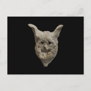 Everbestående Halloween x antikent skulptur Vykort