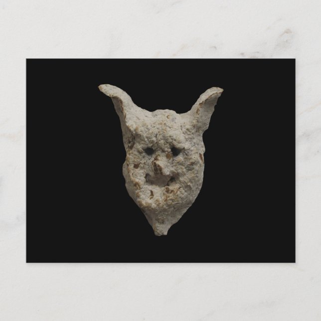 Everbestående Halloween x antikent skulptur Vykort (Framsida)