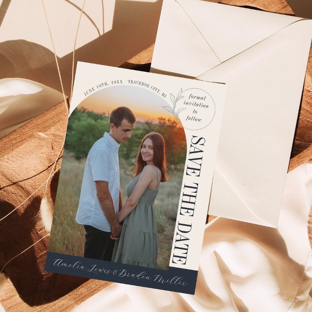 Everbestående Kärlek | Deep Blue Arch | Spara Datumet (Skapare uppladdad)