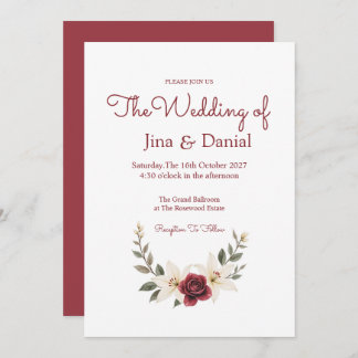 Everbestående Kärlek Inbjudningar