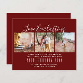 Everbestående Kärlek PHOTO COLLAGE Bröllop Event I