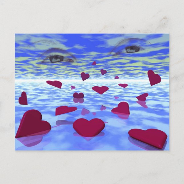 Everbestående Kärlek Vykort (Framsida)