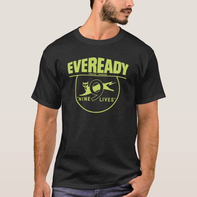 Eveready Nine Lives T Shirt (Framsida)