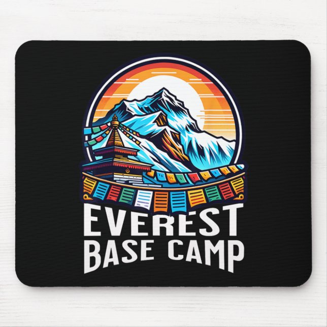 Everest Base Camp böneflaggor Nepali Himalaya Hi Musmatta (Framsidan)
