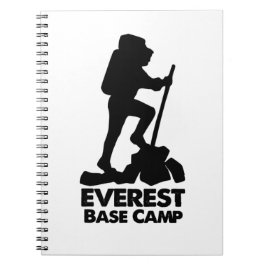 Everest Base Camp Notebook Anteckningsbok