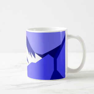 Everest - blå kaffemugg