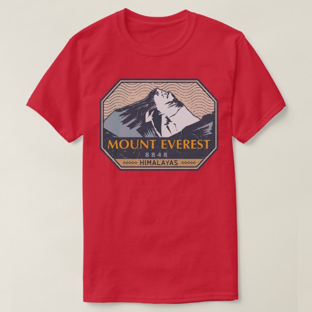 Everest Himalayas 3 T Shirt (Design framsida)