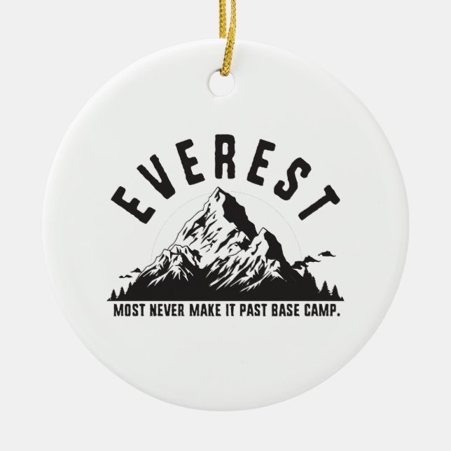 Everest Julgransprydnad Keramik (Framsidan)