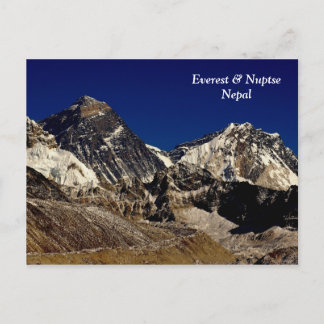 Everest och Nuptse Vykort