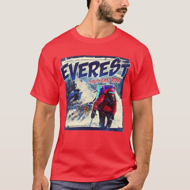 Everest South Öster Ridge T Shirt (Framsida)