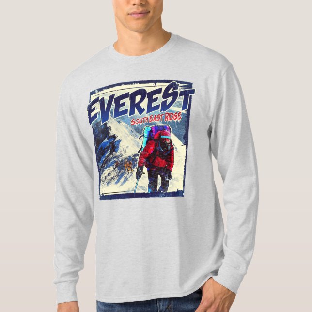 Everest South Öster Ridge T Shirt (Framsida)