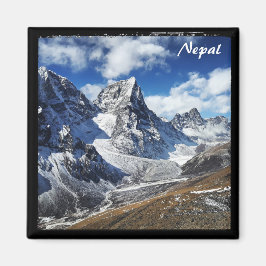 Everest trekking, landskap - Nepal Magnet