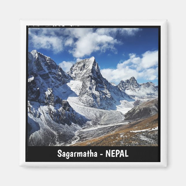 Everest Trekking, Sagarmatha-landskap - Nepal Magnet (Framsidan)