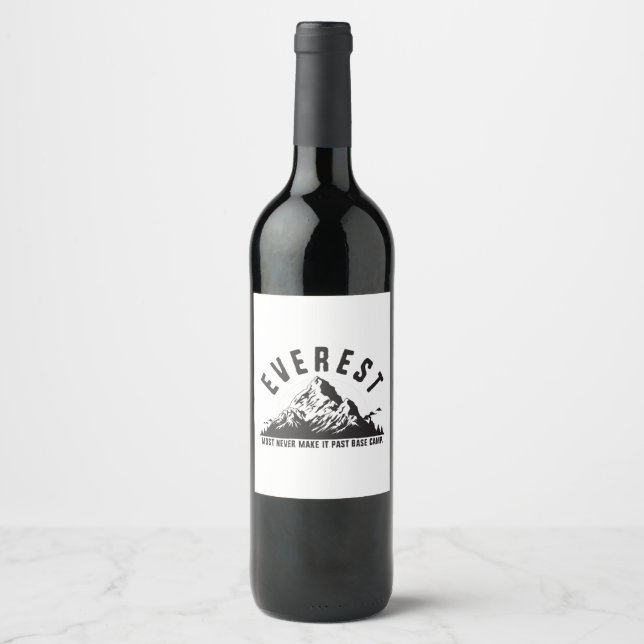Everest Vinflaska Etikett (Framsida)