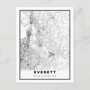 Everett Karta Vykort