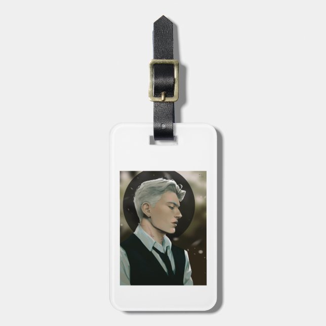 Everett Luggage Tag Bagagebricka (Vertikal Framsida)