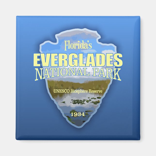 Evergades NP (pilhuvud) Magnet (Framsidan)
