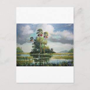 Everglades Art Vykort