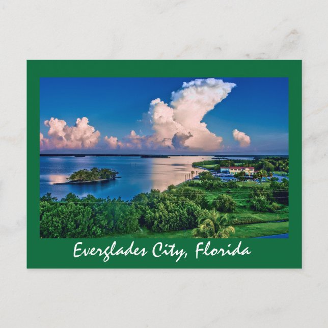 Everglades City, Florida, USA Vykort (Framsida)