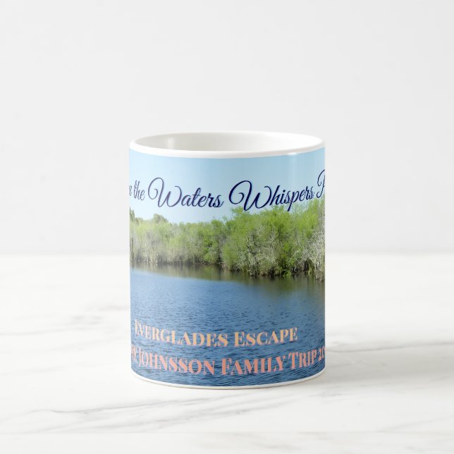 Everglades Escape - Family Trip Memory Kaffemugg (Center)