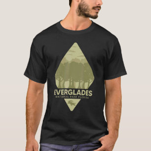 Everglades Florida Tropical National Park Crokodil T Shirt