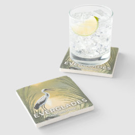 Everglades National Park | Akvarellstork Stenunderlägg