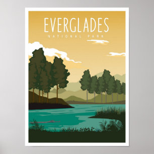 Everglades National Park Florida USA Resa Poster