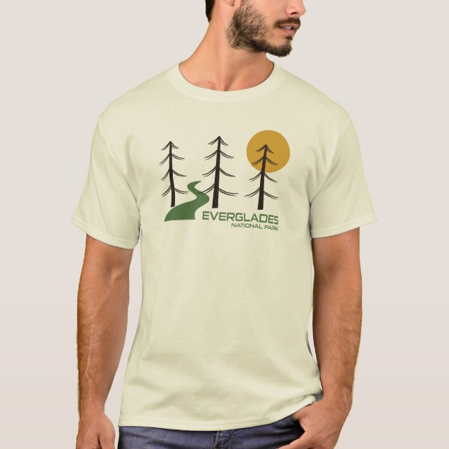 Everglades National Park Trail T Shirt (Framsida)