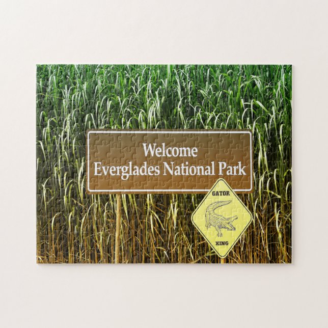 Everglades Nationalpark Florida Pussel (Horisontell)