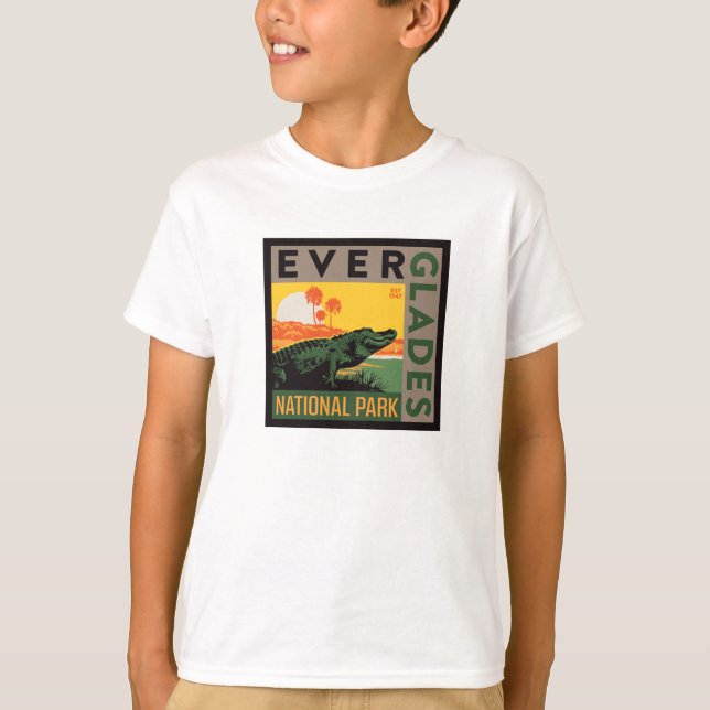 Everglades nationalpark | Florida T Shirt (Framsida)