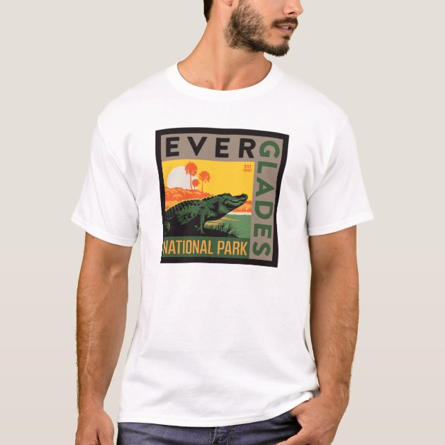 Everglades nationalpark | Florida T Shirt (Framsida)
