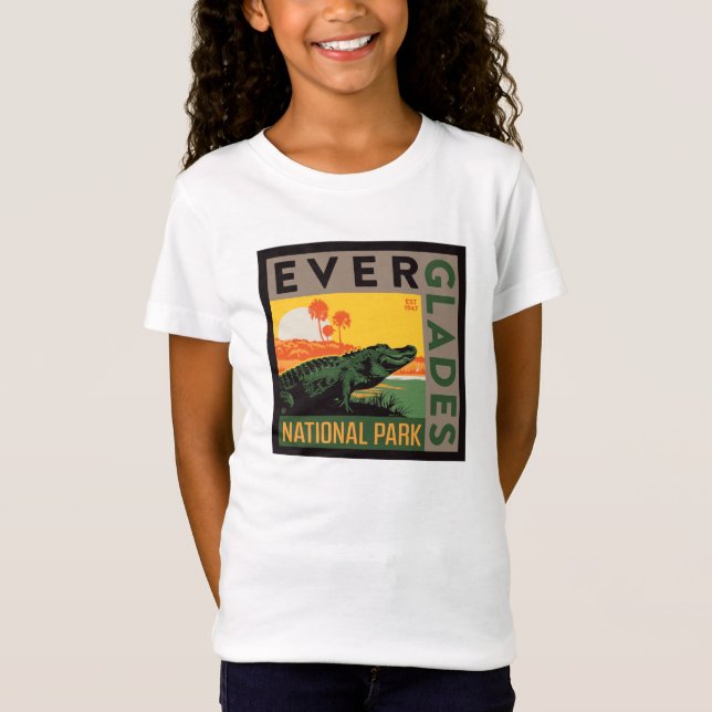 Everglades nationalpark | Florida T Shirt (Framsida)