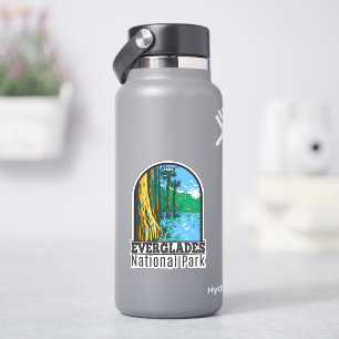 Everglades nationalpark Florida Vintage Klistermärken