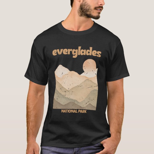 Everglades nationalpark Florida Visitor T Shirt (Framsida)