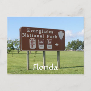 Everglades nationalpark, Florida Vykort