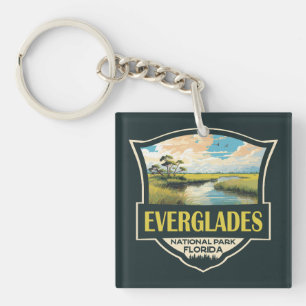 Everglades nationalpark Illustration Travel Art