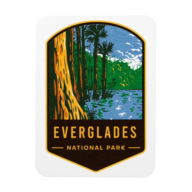 Everglades nationalpark magnet (Vertikal)