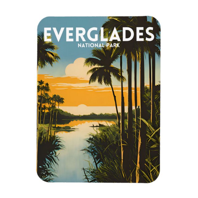 Everglades nationalpark magnet (Vertikal)