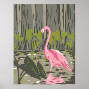 Everglades nationalpark poster