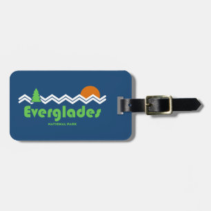 Everglades nationalpark Retro Bagagebricka