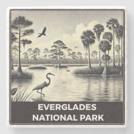 Everglades nationalpark stenunderlägg