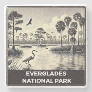 Everglades nationalpark stenunderlägg